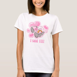Heart Ring I Said Yes T-Shirt