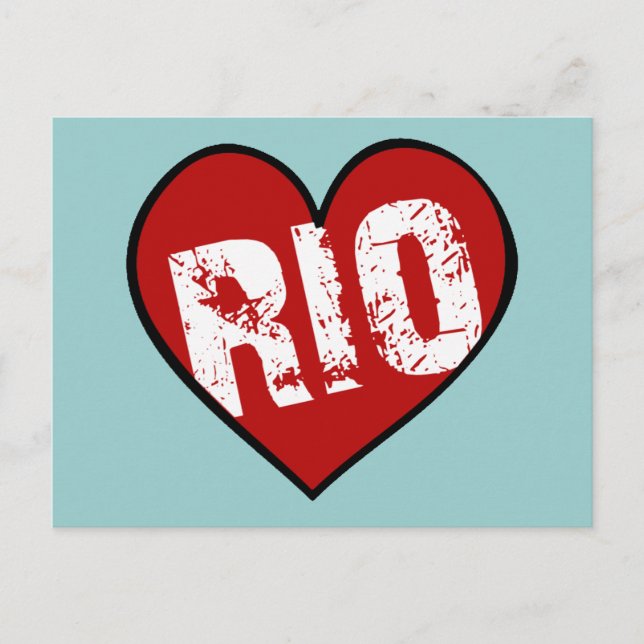 HEART RIO POSTCARD (Front)