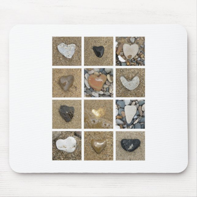 Heart Rocks Mouse Pad (Front)