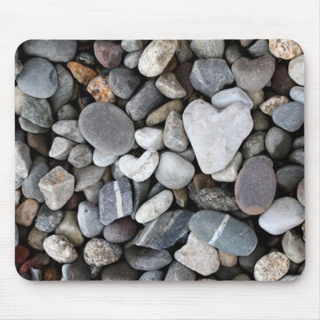 Heart Rocks Mouse Pad (Front)