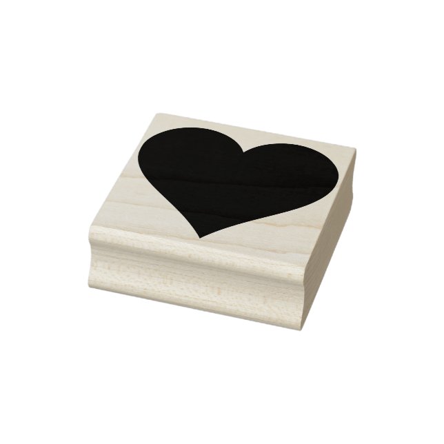  Heart  Rubber Stamp  (Stamp)
