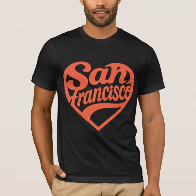 Heart San Francisco T-Shirt (Front)