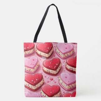 Heart Sandwich Tote Bag