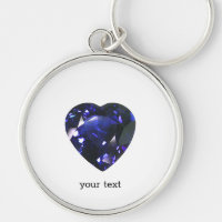 Heart Sapphire Blue