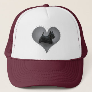 Heart Scottie Trucker Hat