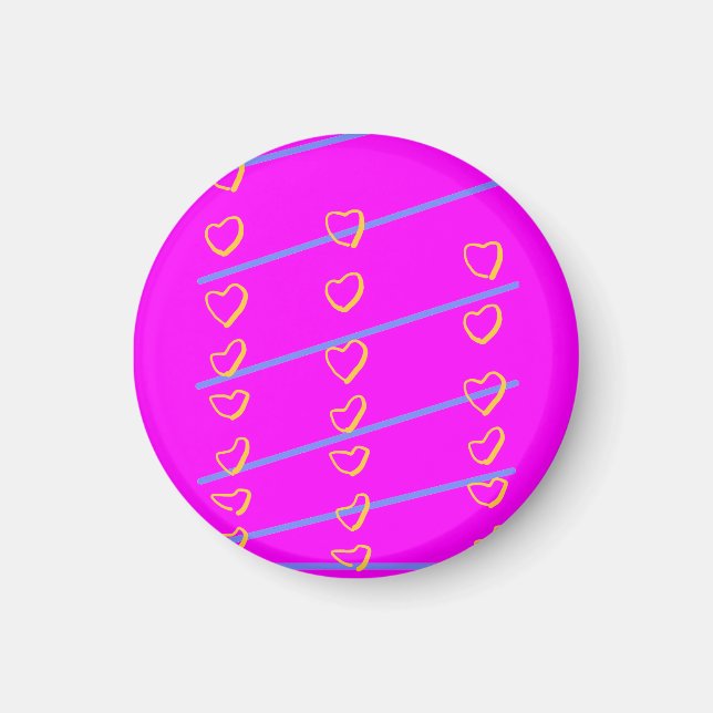 Heart Scroll Magnet (Front)