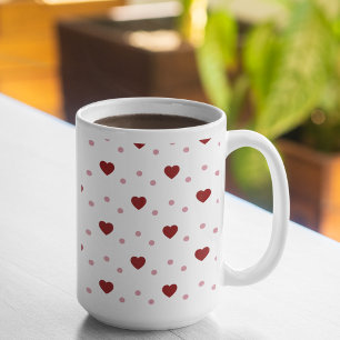 Heart Seamless Pattern Coffee Mug