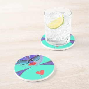 Heart Selfie Coaster