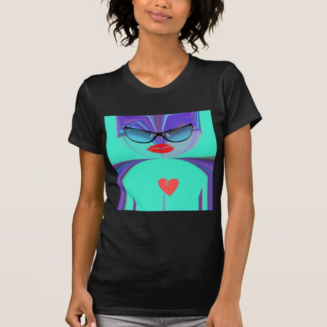 Heart Selfie T-Shirt (Front)
