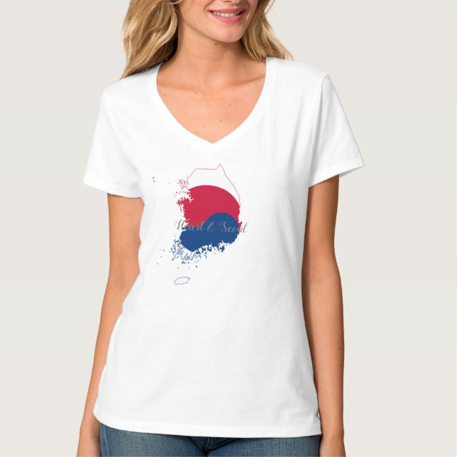 Heart & Seoul Women's Tee (Front)