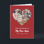 Heart Shape Photo Collage Happy Valentine's Day Card<br><div class="desc">Celebrate the special moments with your loved one with this Heart Shape Photo Collage design. This customisable picture collage design is perfect for creating a personalised and heartfelt gift featuring cherished moments, creating a visual journey of the precious memories you've shared. Great for birthday, wedding anniversary, Valentine's Day or any...</div>