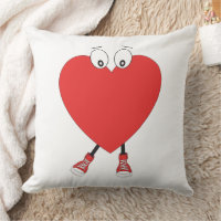 Heart Shape Red Cute Love Character Design