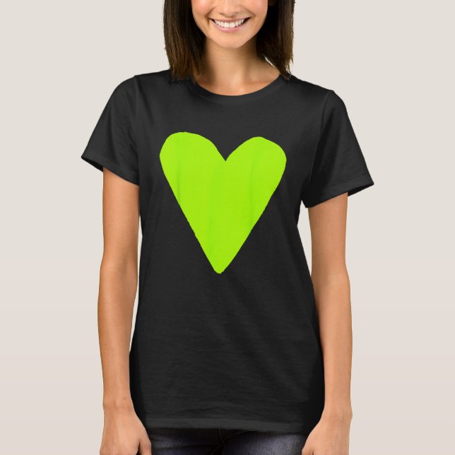 Heart Shape Symbol Love Kindness Peace Spring Bud T-Shirt (Front)