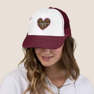 Heart shape Teaching is a work of heart Trucker Hat