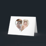 Heart Shaped 2 Photo Collage Poster Announcement<br><div class="desc">This Custom Heart Shaped Photo design beautifully arranges your favourite memories into the shape of a heart, symbolising love and connection. Perfect for special occasions like anniversaries, weddings, or Valentine's Day, this design highlights your cherished moments meaningfully and artfully. Its unique layout creates a visually captivating keepsake, ideal for gifting...</div>