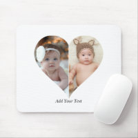 Heart Shaped 2 Photo Collage Poster