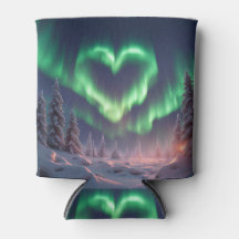 Heart Shaped Aurora Borealis