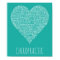 Heart-Shaped Chiropractic Word Collage