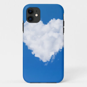 Heart shaped cloud in blue sky Case-Mate iPhone case