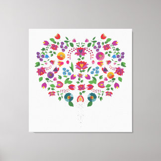 Heart Shaped Love Symbol Canvas Print