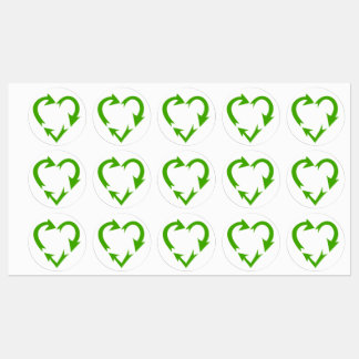 Heart Shaped Recycle Symbol 
