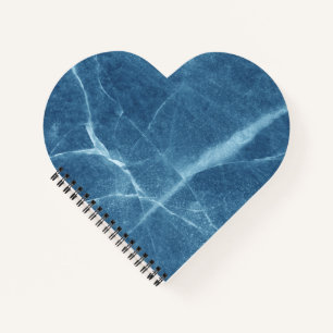 Heart Shaped Spiral Bound Notebook