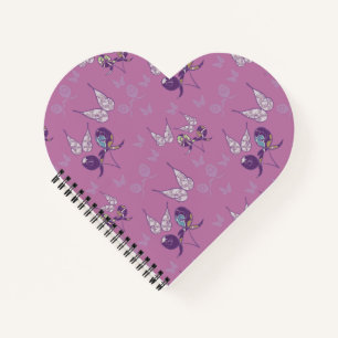 Heart-Shaped Spiral-Bound Notebook