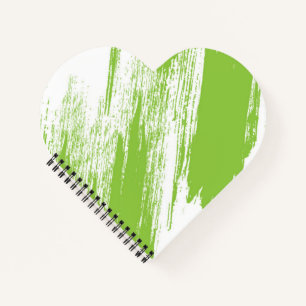 Heart Shaped Spiral Bound Notebook