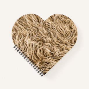 Heart Shaped Spiral Bound Notebook