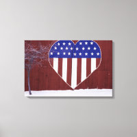 Heart-Shaped Stars and Stripes