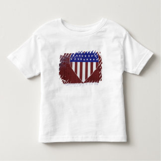Heart-Shaped Stars and Stripes Toddler T-Shirt
