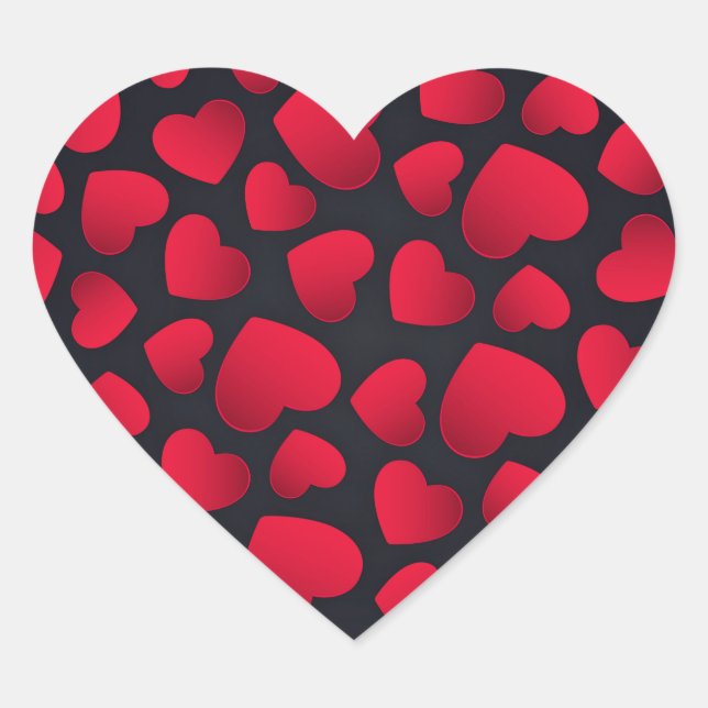 Heart-shaped stickers (Front)