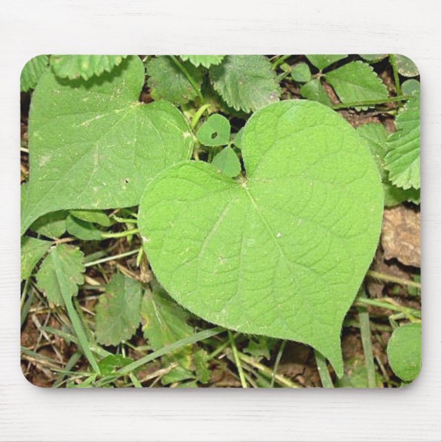 Heart Shaped Vine MousePad (Front)