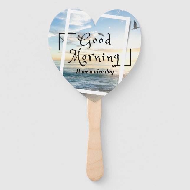 Heart Shaped Wedding Fans – Souvenir Set (Front)