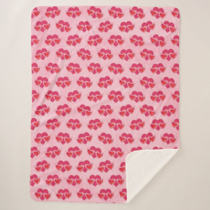 Heart Sherpa Blanket