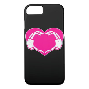 Heart Skeleton Hands Gothic Valentine  Classic Case-Mate iPhone Case