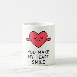 Heart Smile Magic Mug