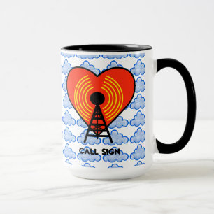 Heart & Soul Ham Radio Mug