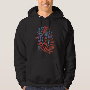 Heart Specialist Anatomy Doctor Medical Biology Hoodie