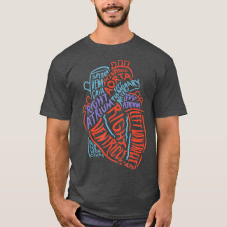 Heart Specialist Anatomy Doctor Medical Biology T-Shirt