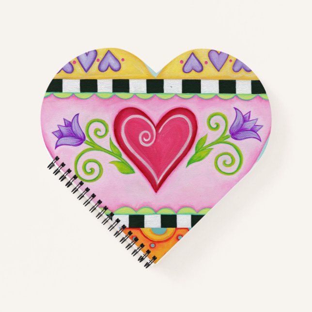Heart Spiral Notebook (Front)