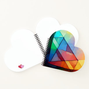 Heart Spiral Notebook