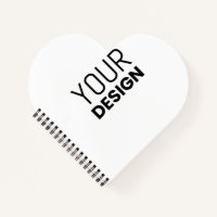 Heart Spiral Notebook [Multi Colours]