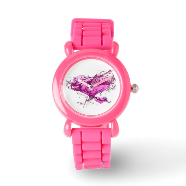 Heart Splash Watch (Front)