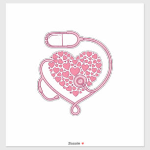 Heart Stethoscope Medical Love Vector Shirt Design