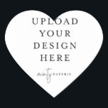 Heart Sticker - 1.5"<br><div class="desc">Customise your design in Templett. After you are done editing, download your file in a JPG format (don't forget to turn on the bleed option). Upload your design here by clicking on the blue "Personalise" button.</div>