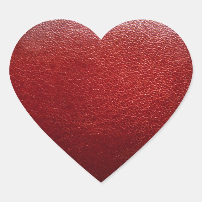heart sticker leather (Front)