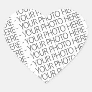 Heart Sticker, Your Photo Here Sticker