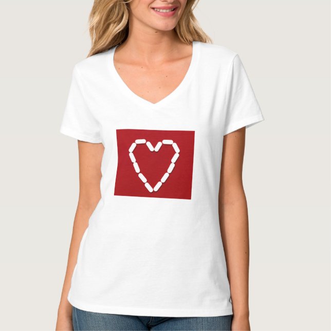 Heart. Stop depression. T-Shirt (Front)