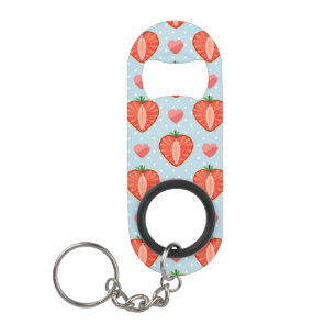 Heart Strawberries with Polka Dots And Hearts